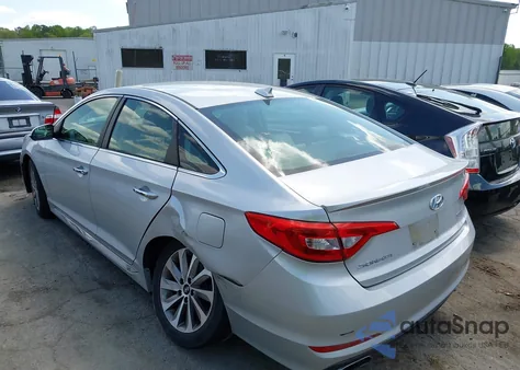 2015 Hyundai Sonata Sport z USA, uszkodzony, nr VIN 5NPE34AF6FH080536